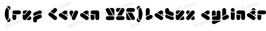 (ref Cavan 926)latex cylindrical字体转换